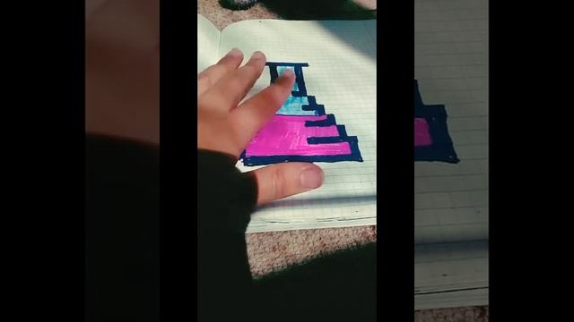Мои рисунки по клеточкам часть #1 смотреть онлайн