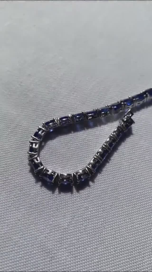 Браслет сапфир (39)