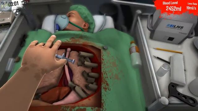 Хирург рукожоп - Surgeon Simulator 2013 #1 смотреть онлайн