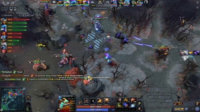 Team Secret vs Team Liquid (2 игра) | ХАЙЛАЙТЫ смотреть онлайн