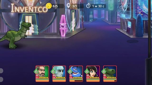 Disney Heroes Battle Mode Трон и Кевин Флинн теперь Друзья часть 1 смотреть онлайн