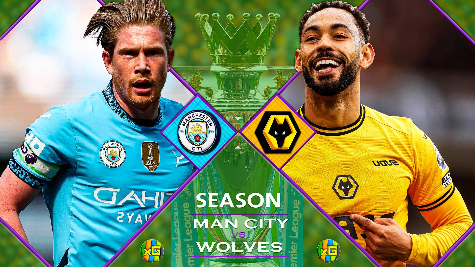 Манчестер Сити - Вулверхэмптон | 02.05.2025 | Футбол |Чемпионат Англии | Прямая трансляция |xg