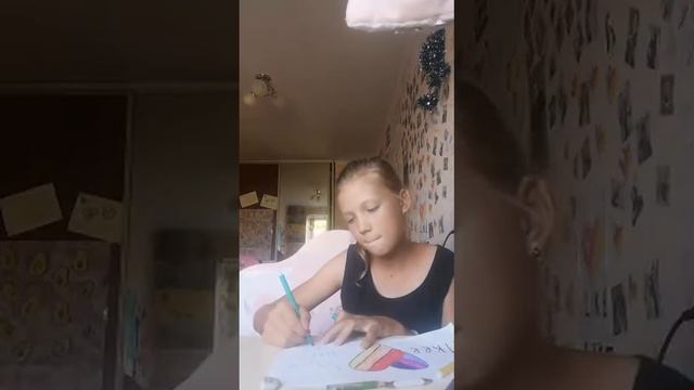 Рисуем картинки для комнаты❤️ смотреть онлайн