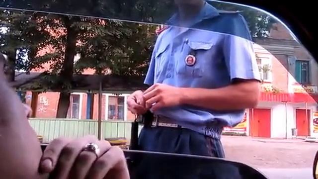 Разговор с ГАИ прикол в конце 360) смотреть онлайн