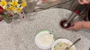 Базилик и сырники.