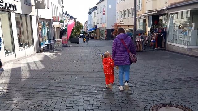 Жизнь в Германии. Поездка в город.