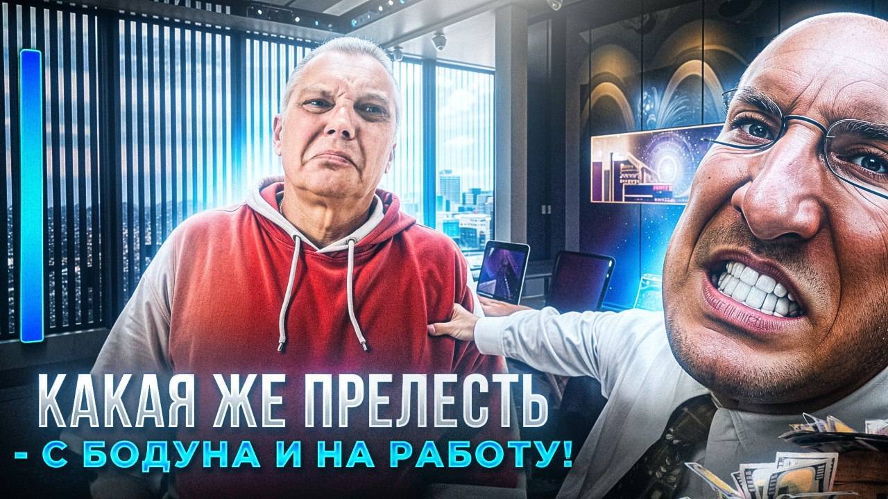 Какая же прелесть - с бодуна и на работу! смотреть онлайн