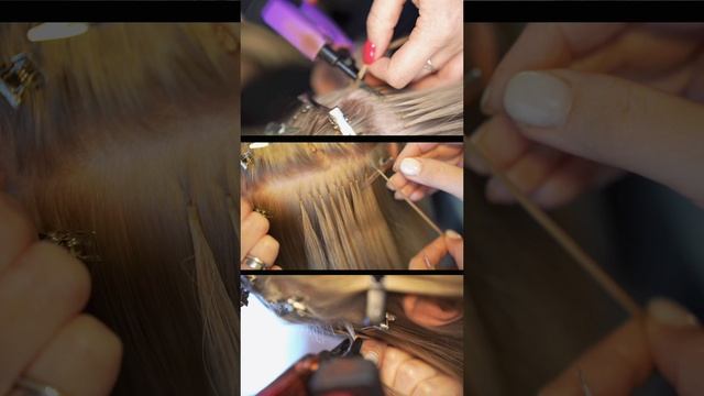 Контент для мастера по наращивание волос. Экспертные рилс. Реклама. Видео-визитка