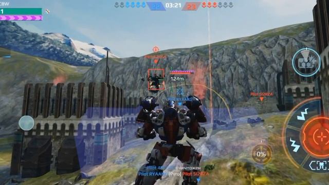War Robots Test Server Титан Bedwyr смотреть онлайн