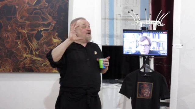 Вернисаж выставки Дениса Одинга Сурт. Огненный край 10.05.2023 г.