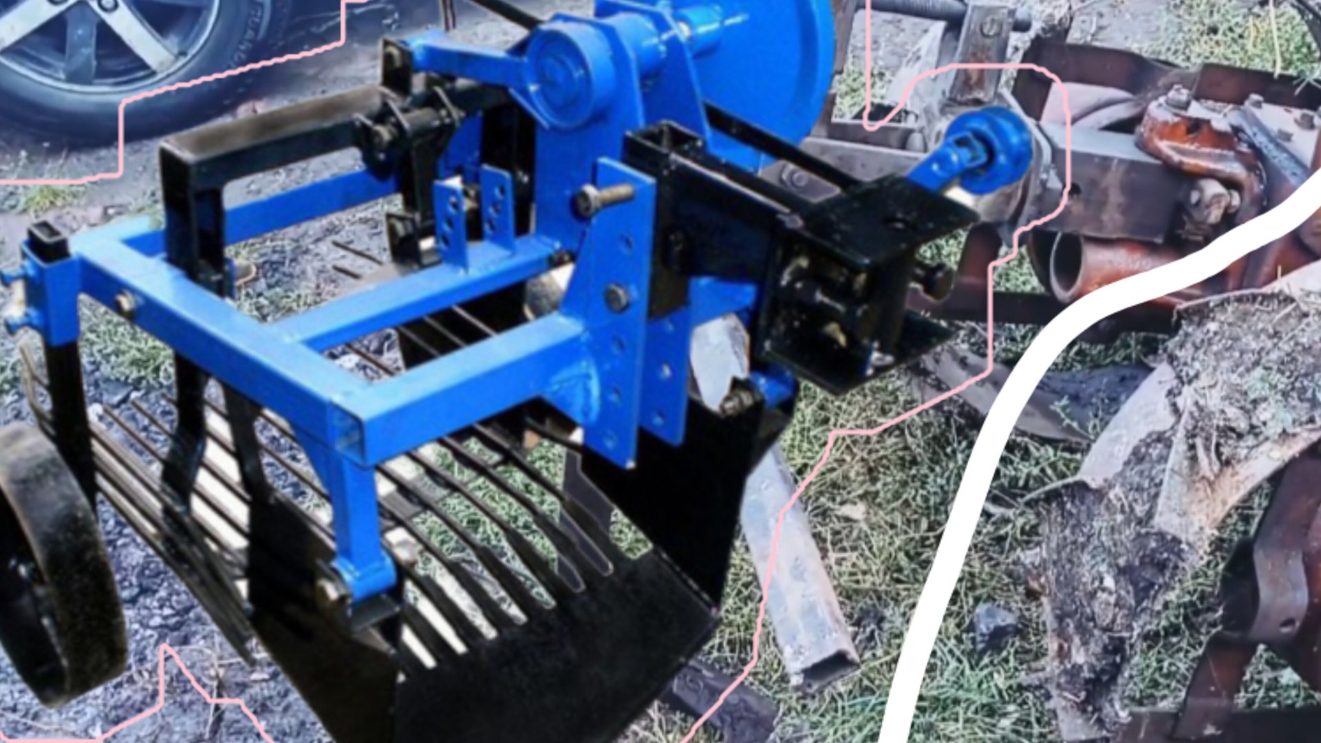 Картофелекопалка для мотоблока смотреть онлайн