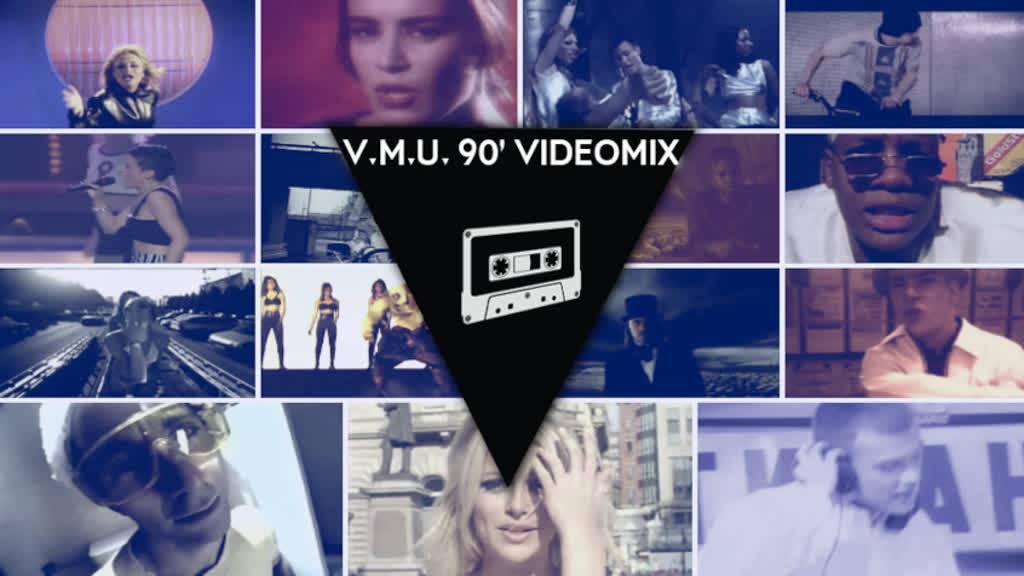 V.M.U. 90` Videomix vol.2 Retro Old School Music Video Clips MTV VIVA 1990-2000