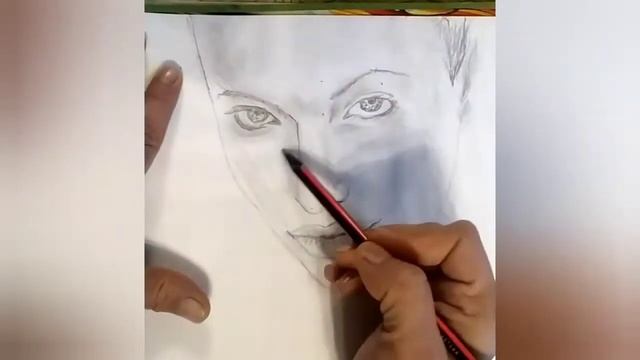 Лара Крофт карандашом поэтапно. смотреть онлайн