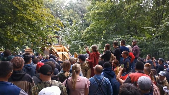 Противостояние в лесу КУШТАУ и попытки прорыва обороны 15.08.2020 ч.2