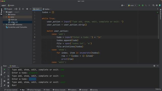2. Storing Items in Text Files смотреть онлайн