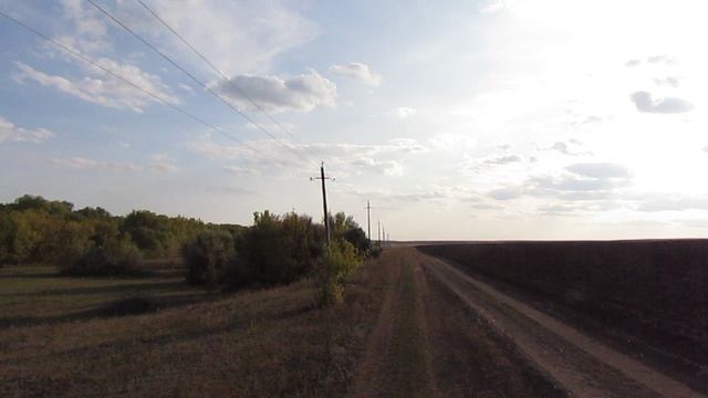 Исчезнувший посёлок Хлебороб, Базарно-Карабулакский район (панорама).