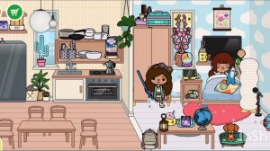 моë утро в тока лайф world# семейная рутина#тока бока