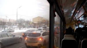 Поездка на автобусе ЛиАЗ-5292.22 № 09818 Маршрут № 670 Москва