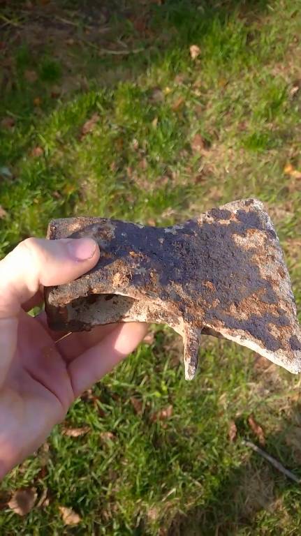 что получилось из ржавого топорища