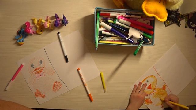 Подружка Оля рисует с Папой смотреть онлайн