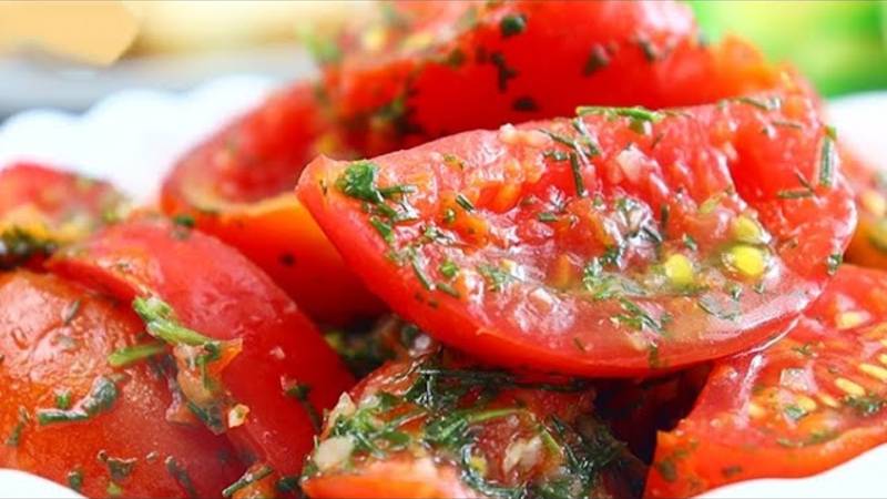 ПОМИДОРЫ по корейски за 5 минут: самый быстрый и вкусный рецепт смотреть онлайн