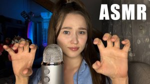 БЫСТРЫЙ И АГРЕССИВНЫЙ АСМР (триггеры, звуки рта, визуал)