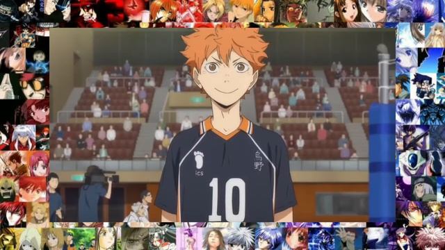 Смешные моменты из аниме "Волейбол". смотреть онлайн