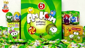 АМ НЯМ MIX! Сюрпризы, Игрушки, Новая Акция Пятерочки, Мультик, Kinder Surprise unboxing