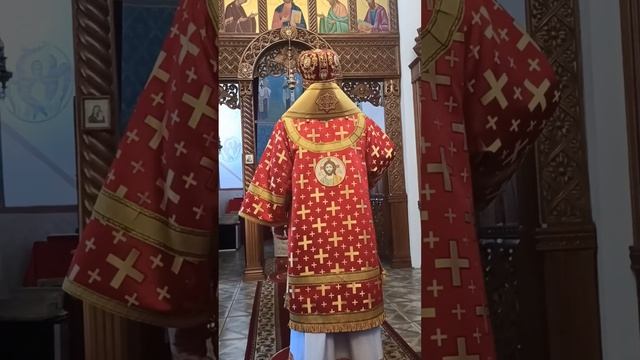 В День тезоименин Святейшего Патриарха Кирилла епископ Амвросий совершил Божественную литургию