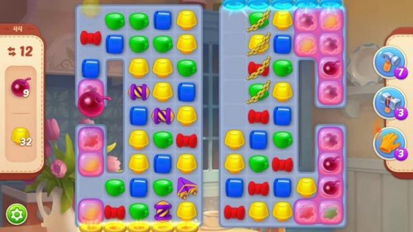 Homescapes Walkthrough Level 44 \ Прохождение Homescapes уровень 44