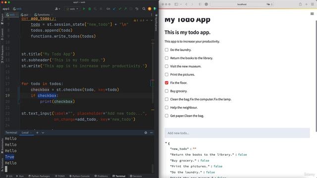 4. Completing Todo Items on the Web App смотреть онлайн