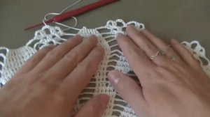 Скатерть « Красивая «. Часть 3.