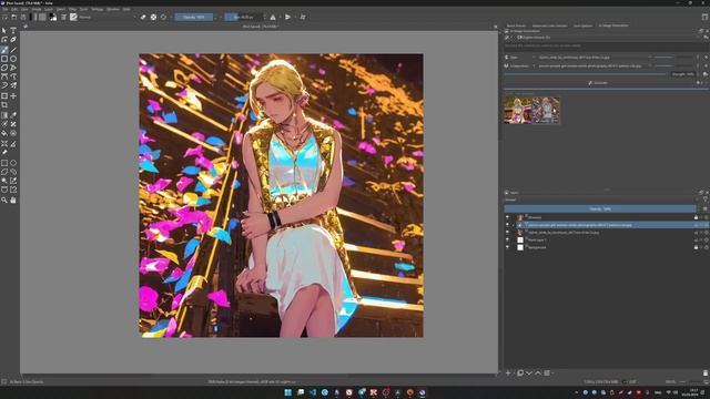 Krita AI Diffusion Управляющие слои (часть 1) смотреть онлайн