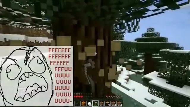 Приколы в minecraft-Как надо проводить день в маине O_o смотреть онлайн