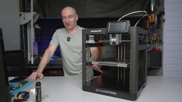 🔴 Стрим. Flashforge Adventurer 5m Распаковка