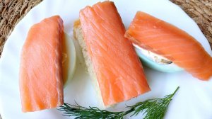 Засолка филе сёмги. Наипростейший метод.