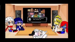 Реакция Андертейл на "Undertale - Что будет, если стоять на месте в начале игры?"