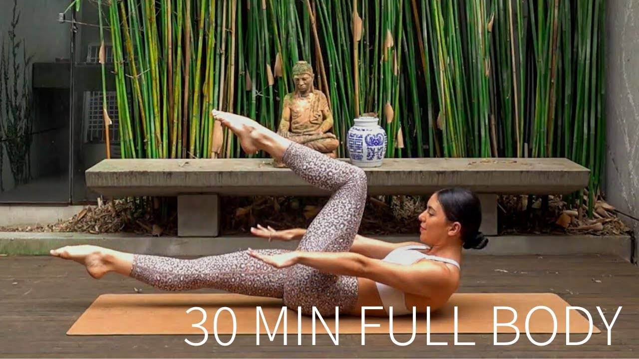 Move with Nicole - 30-МИНУТНАЯ ТРЕНИРОВКА ВСЕГО ТЕЛА | Пилатес дома смотреть онлайн