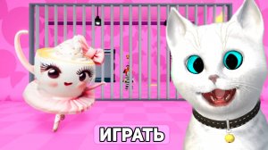 ПОБЕГ ОТ КАПУЧИНО БАЛЕРИНА  В РОБЛОКС КОТЁНОК КРОНОС