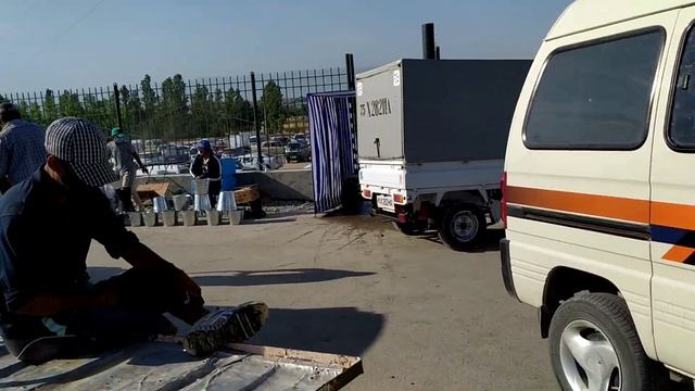 Самарканд Конигил бозор (Янги бозор) 1 кисм.  14.06.2020