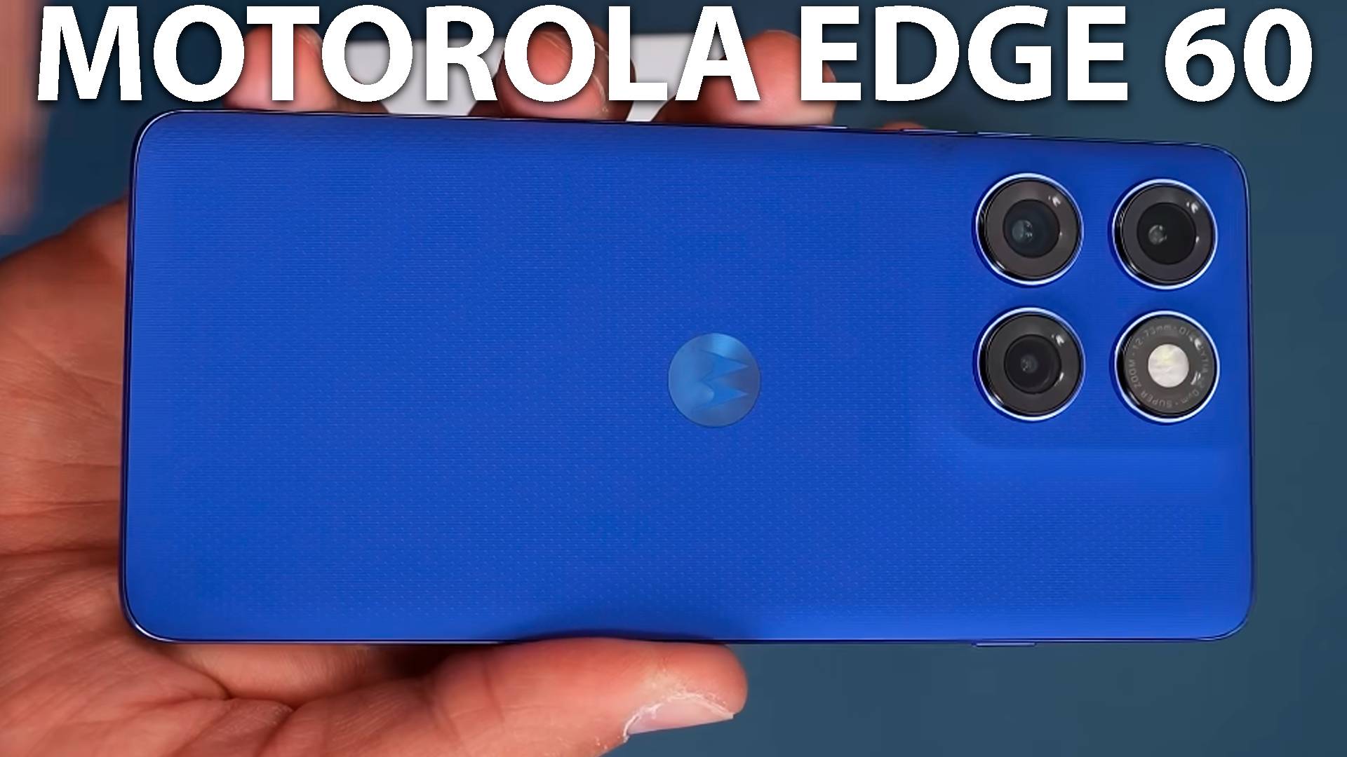 Motorola Edge 60 первый обзор на русском