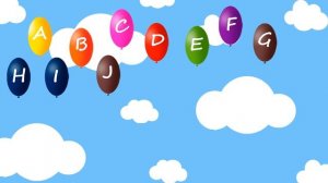 ABC Song with Balloons |Alphabet Song| Азбука с шариками| песенка про алфавит