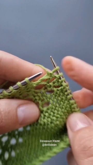 Регланная линия "Ёлочка ". Простая и красивая. Схема в конце видео #knitting #tutorial #handmade смотреть онлайн