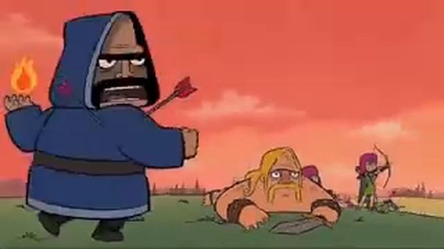 Мультик про клеш оф кленс на русском и харошым качеством