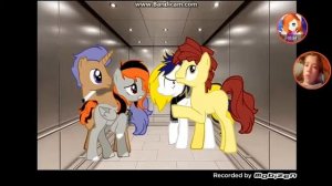 Реакция на пони страшилку "Нечто в шахте лифта, ,