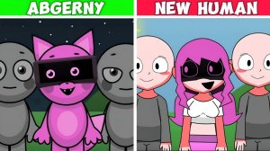 Incredibox Abgerny но Новая Человеческая версия (Новый мод)