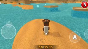 как пройти паркур в игре про медведя