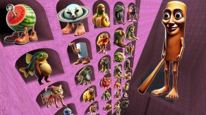 Трехмерные ТУН-ТУН-САХУРСКИЕ ИТАЛЬЯНСКИЕ МЕМЫ, в БАССЕЙНЕ в Гаррис моде