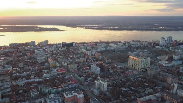 Вечерняя панорама Самары смотреть онлайн