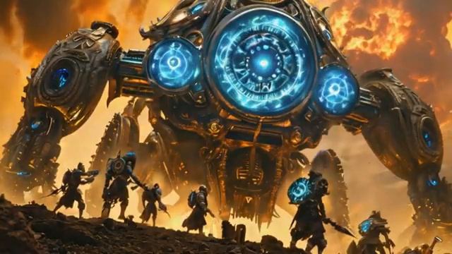 AI SCENES - Cosmic Odyssey: Battle For The Nexus - AI Generated Short Video #107